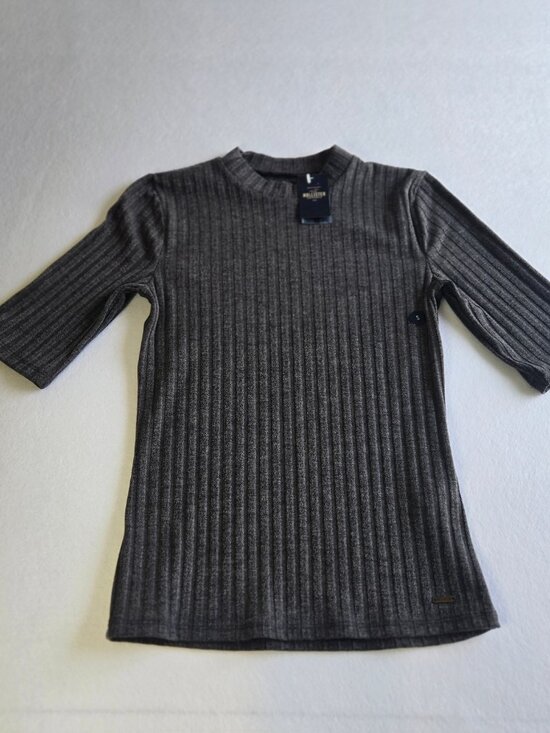 Hollister Tops - Hollister Ribbed Knit Top‎ Gray Size S